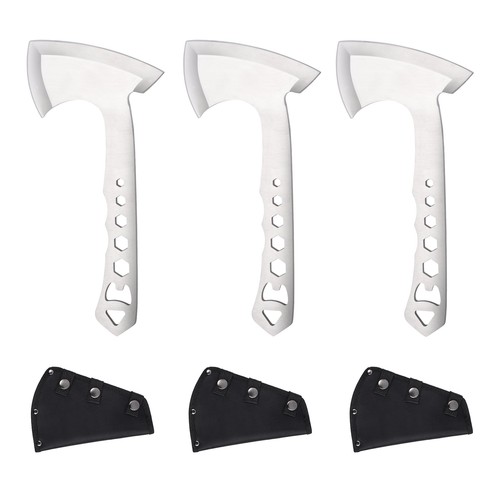 3pcs full tang - full, axes
